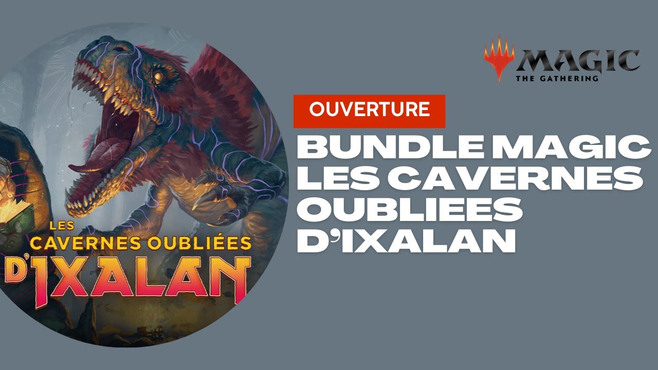 Ouverture Bundle Les Cavernes Oubliées d'Ixalan #tradingcards #magicthegathering