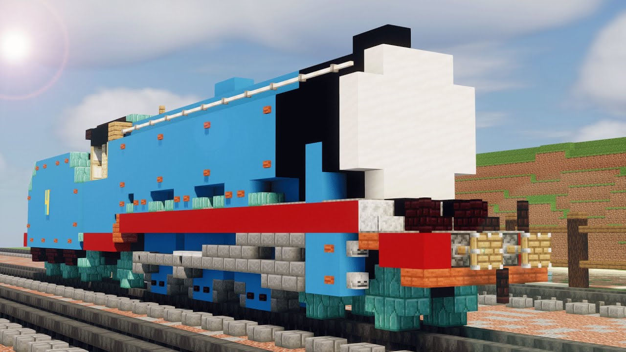 Minecraft Gordon Thomas & Friends Engine Tutorial