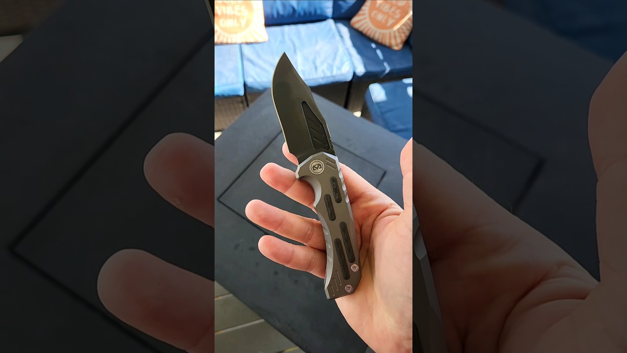 Miguron Nagain #miguron #knife #edgedmindset #titanium