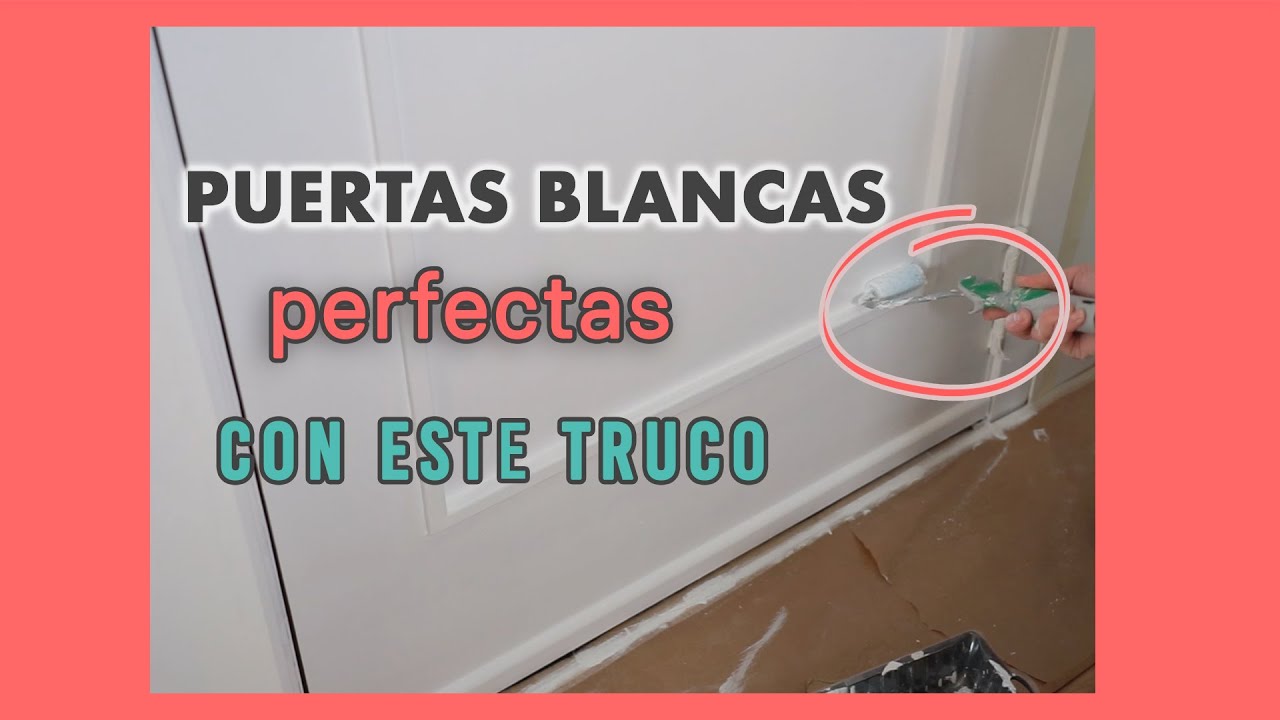 TODO lo que DEBES SABER  antes de PINTAR PUERTAS 🚪 Los MEJORES TRUCOS para que queden PERFECTAS