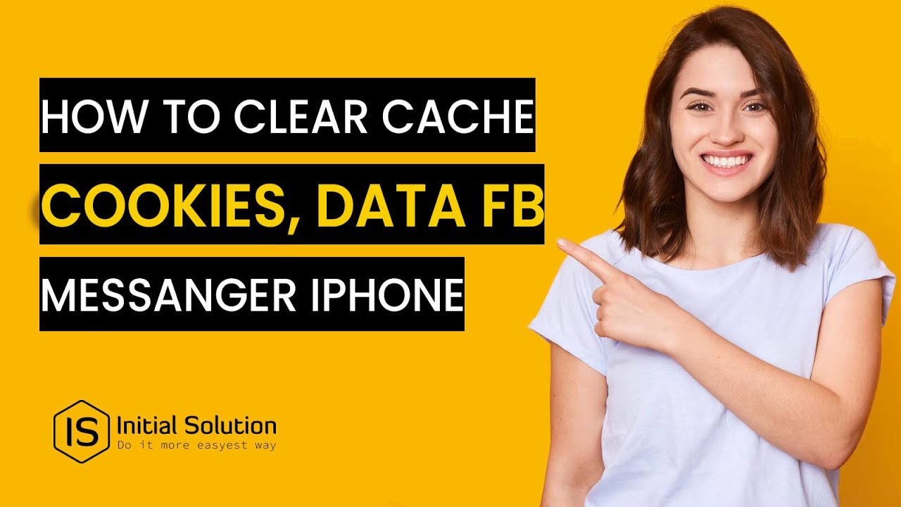 How to clear cache cookies data FB Messenger iPhone 2024 | Initial Solution