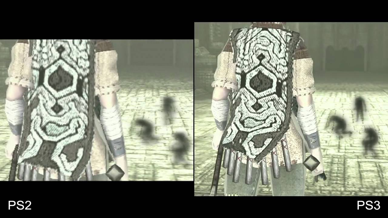 Shadow of the Colossus HD Comparison PS2 vs PS3