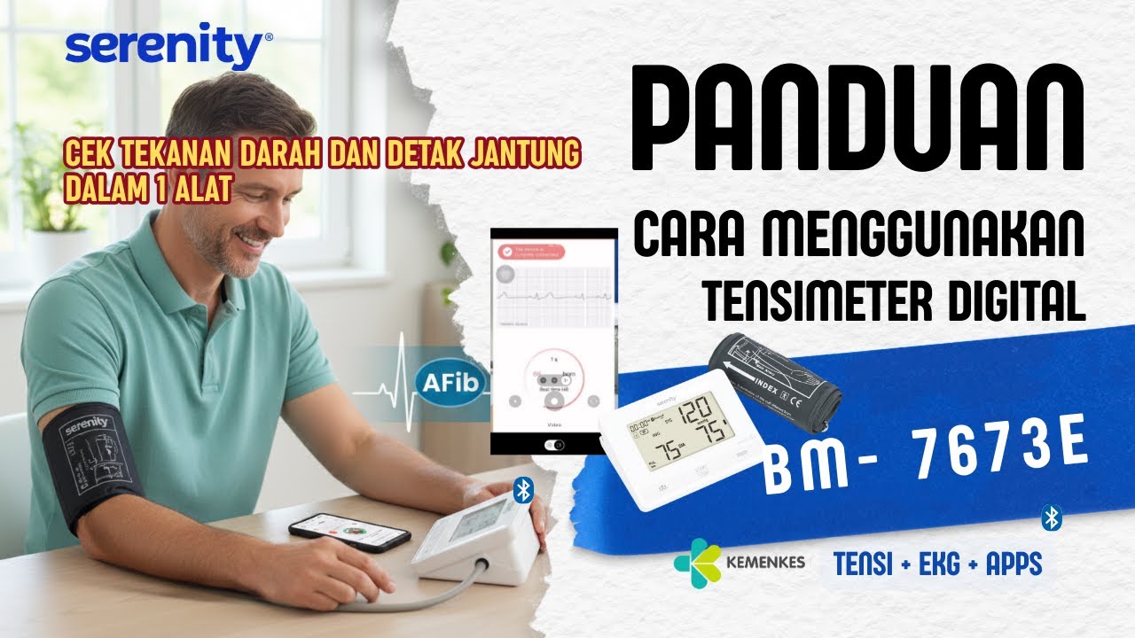Cara Ukur Tekanan Darah yang Benar dengan BM7673E | Jangan Salah Lagi!