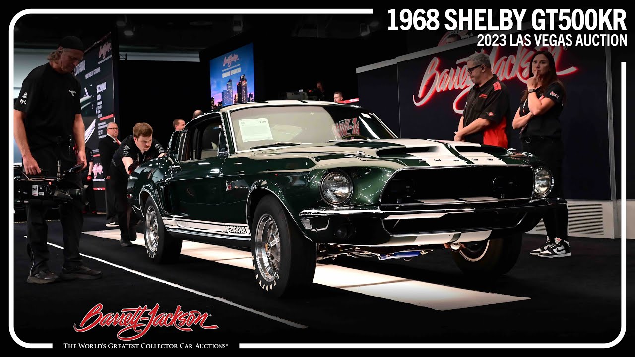 SOLD! 1968 Shelby GT500KR - BARRETT-JACKSON 2023 LAS VEGAS AUCTION