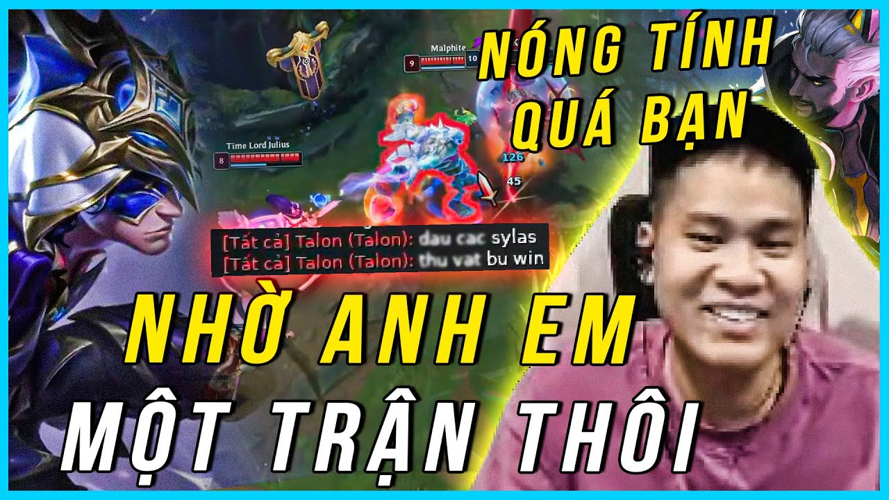 DUY CÒM LỠ NHỜ ANH EM GÁNH MỘT GAME MÀ BỊ TEAM BẠN NÓI QUÁ