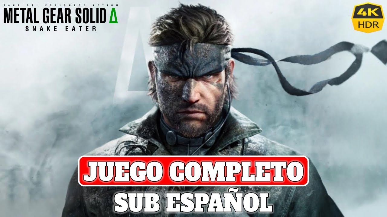 Metal Gear Solid Delta: Snake Eater | Juego Completo en Español (SUB) | PC Ultra 4K60 HDR