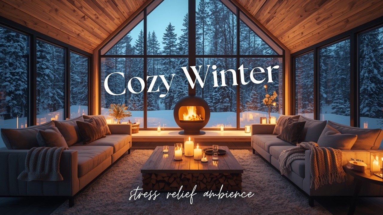 Jazz relax For Studying, Work & Cozy Winter Instrumental Music