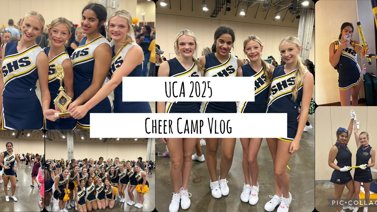 UCA Cheer Camp Vlog 2025 📣📣