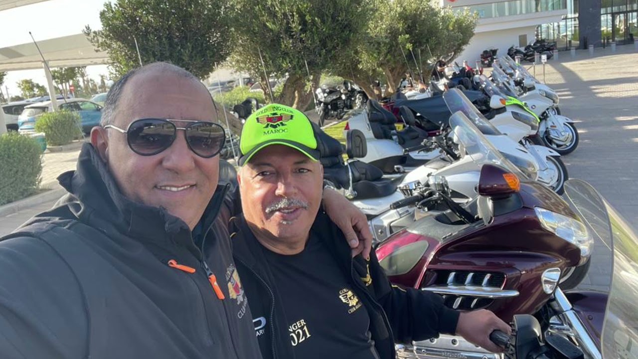 GOLDWING CLUB   MAROC TAGHAZOUT LE 06 NOVEMBRE 2021