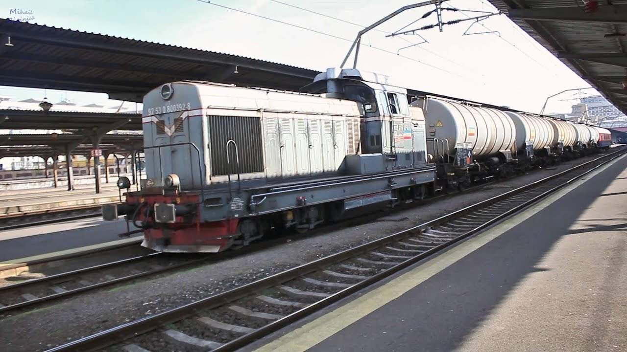 DHC-392Freight Train in București Nord | February 2nd, 2018
