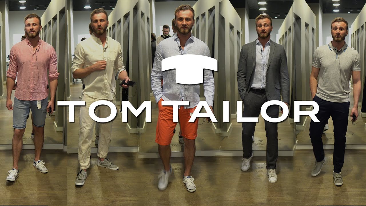 TOM TAILOR мужская одежда лето 2021