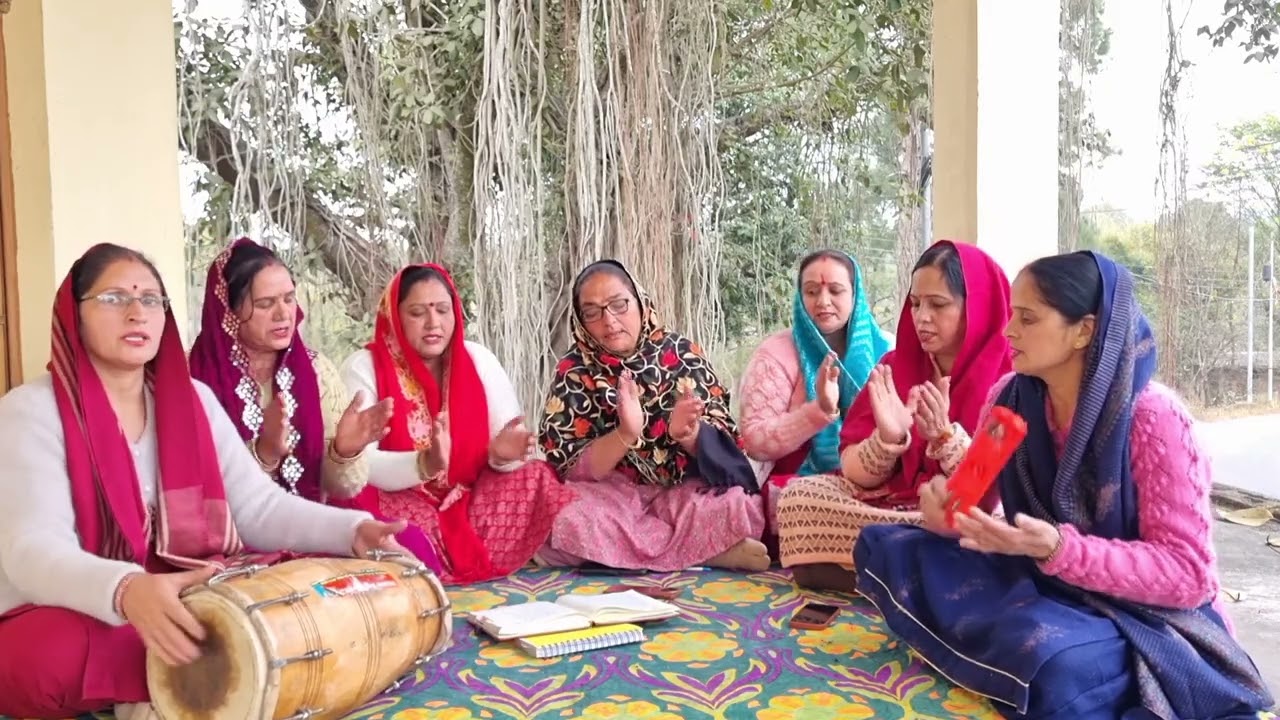 #bhajan वन्न घुंघरू मैं नचां वे मुरारिया तेरा दर नहियों छढणा #krishan #kirtan🙏🏻