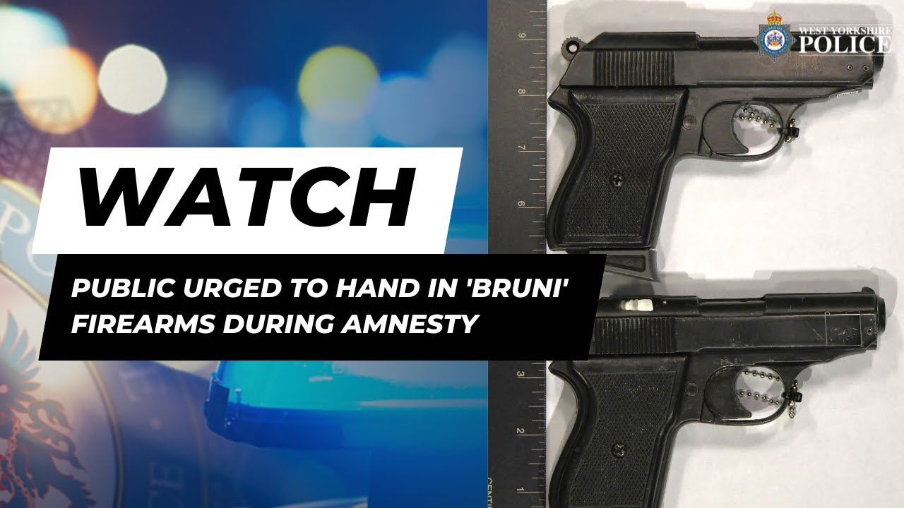 Public Urged to Hand In 'Bruni' Firearms During Amnesty
