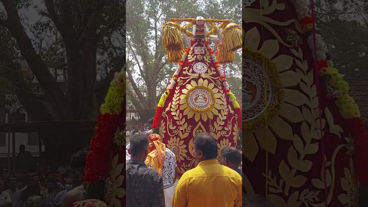 കുതിരകൾ ഈ വർഷത്തെ കളി കഴിഞ്ഞു ദേവിയെ വണങ്ങീ തിരിച്ചു പോവുന്നു.