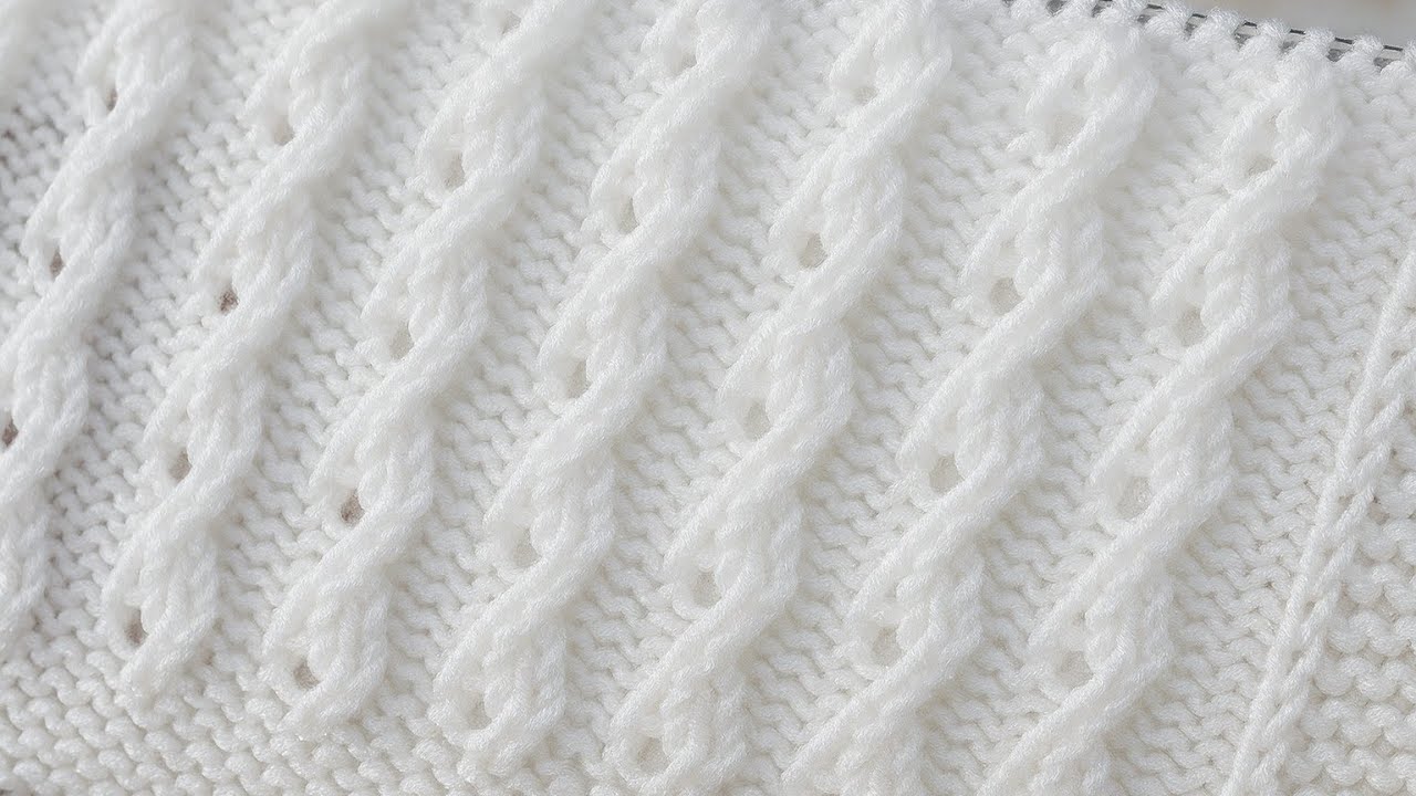Simple Basket Weave Design | 3 Fanda Twist Pattern | Easy 4-Row Repeat