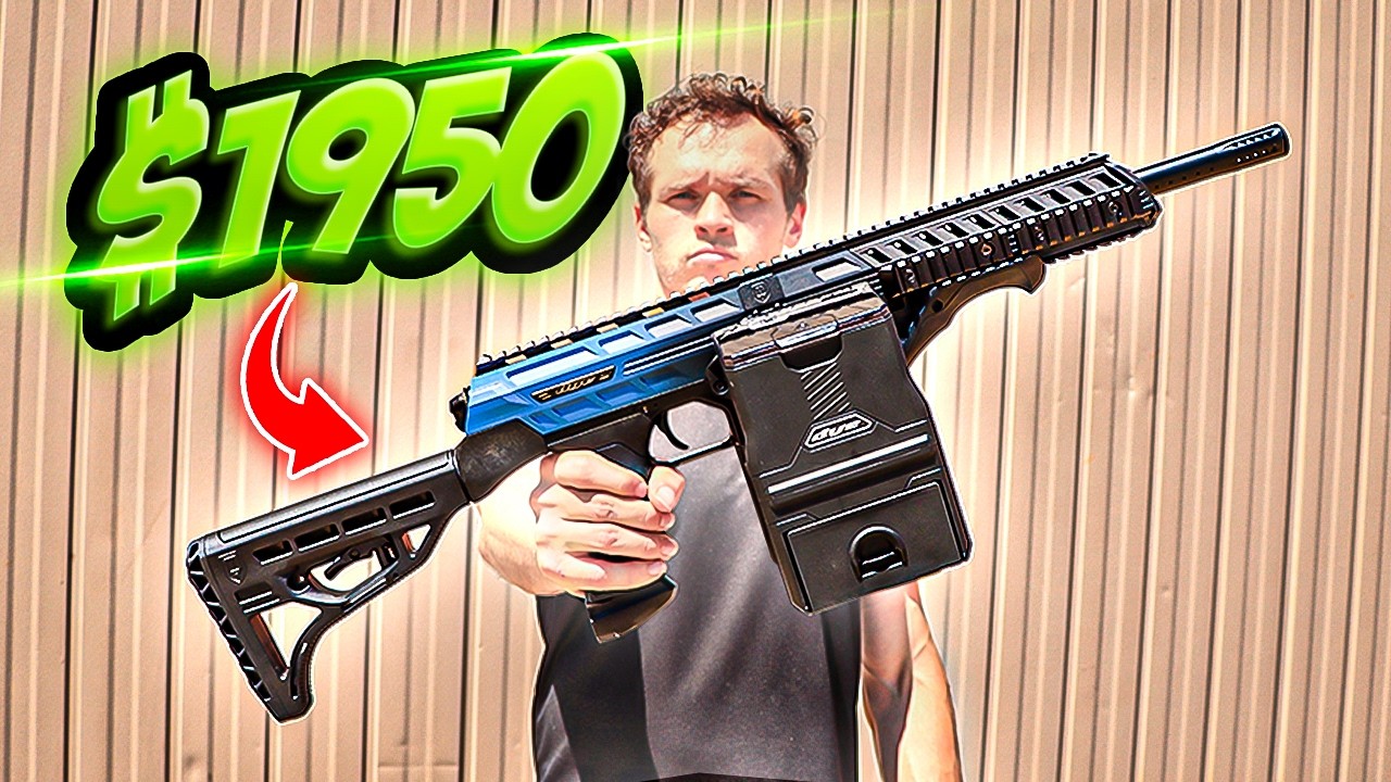 Пейнтбольное снаряжение за 150 и 3500 долларов