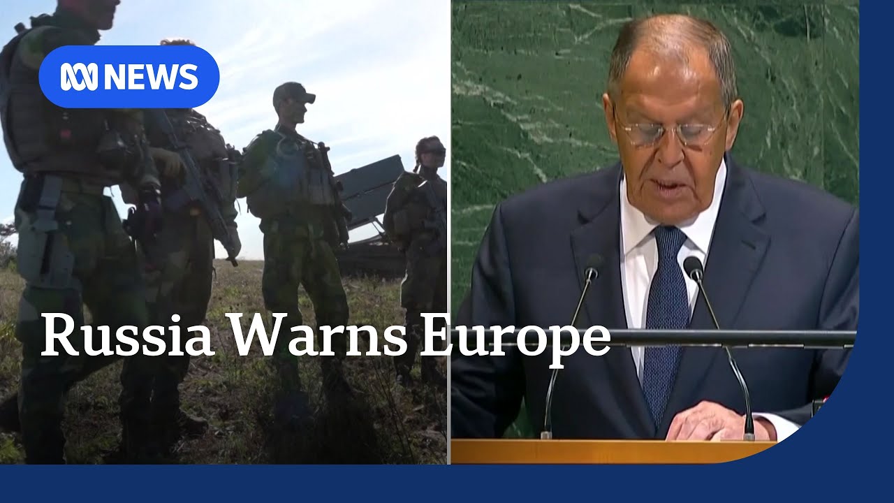 Russia warns NATO that aggression will be met with a 'decisive response' | ABC NEWS
