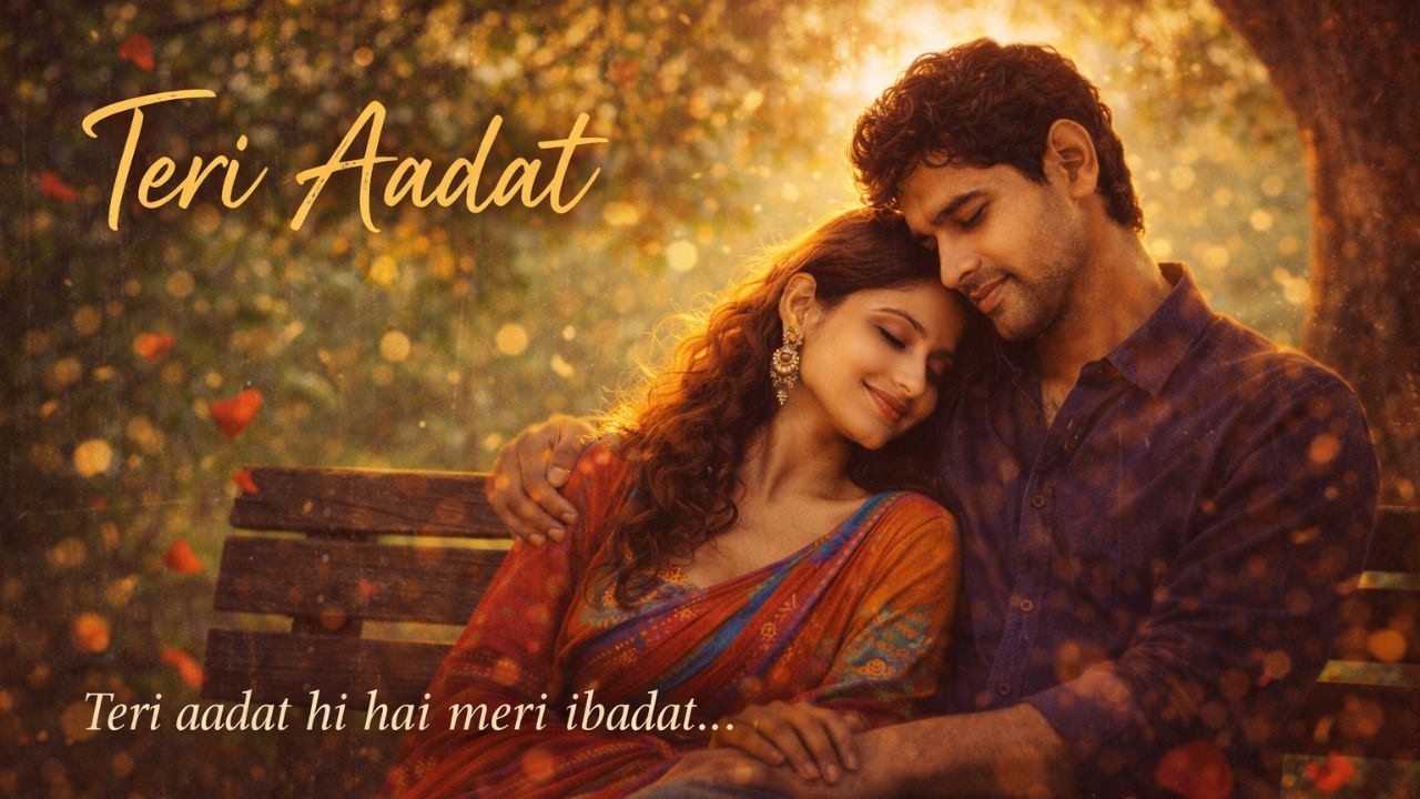 Teri Aadat - Official Lyric Video | New Bollywood Romantic Song 2026 | Best Hindi Love Song |