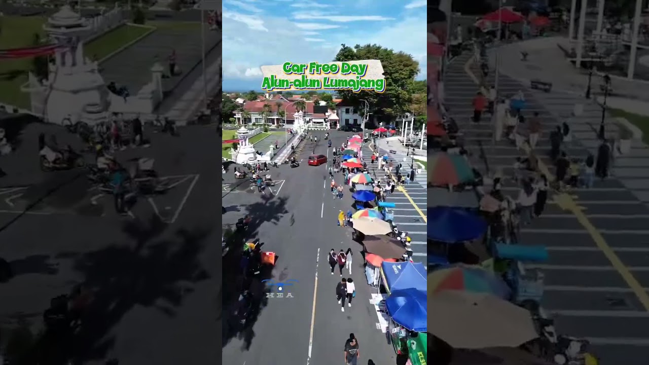 Alun Alun Baru Kabupaten Lumajang #dji #drone #lumajang #alunalun #wonderfulindonesia