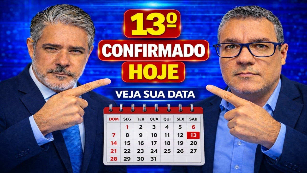 ✅AGORA SIM! Calend&aacute;rio do 13&ordm; dos Aposentados 2026 &eacute; DIVULGADO &ndash; Veja sua data !!!🚨