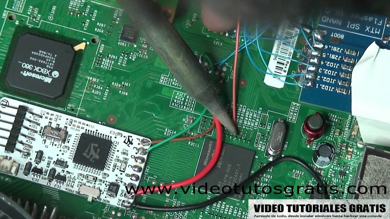 3/4 Tutorial Completo Instalación Reset Glitch Hack (RGH) en Xbox 360 Slim