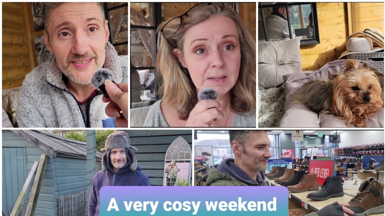 Spend the weekend with us in Wales . Interviewing | gardening | shopping | cooking .
