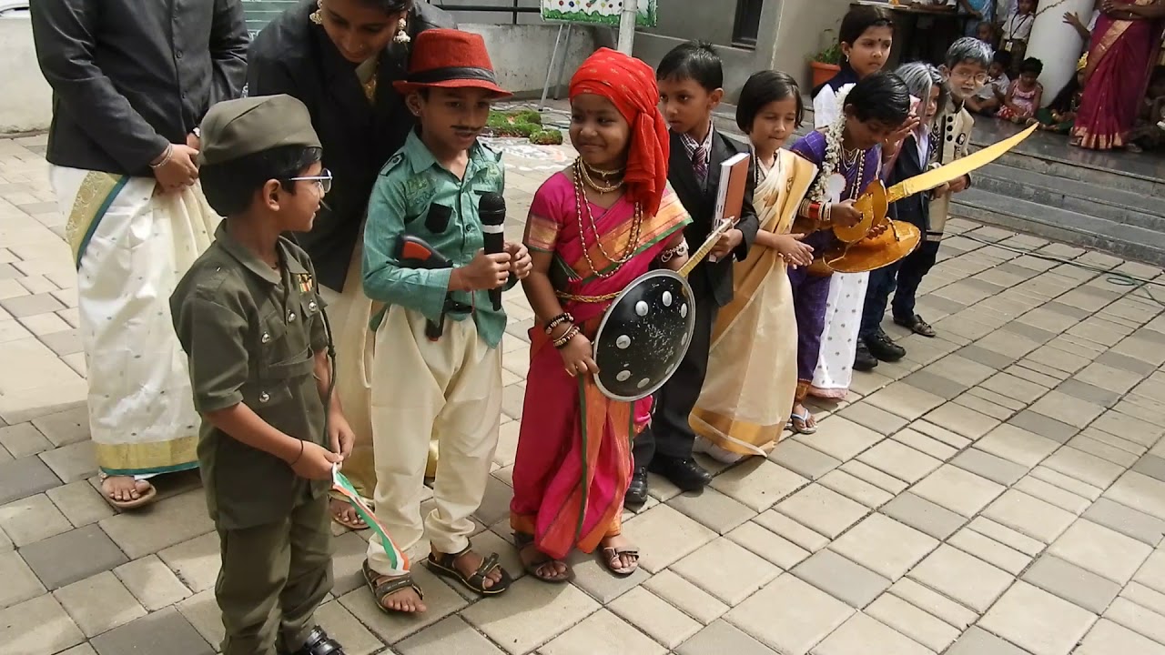 Sri BM Patil School, Jalanagar, Independence Day, Fancy Dress , Aug 15,2017