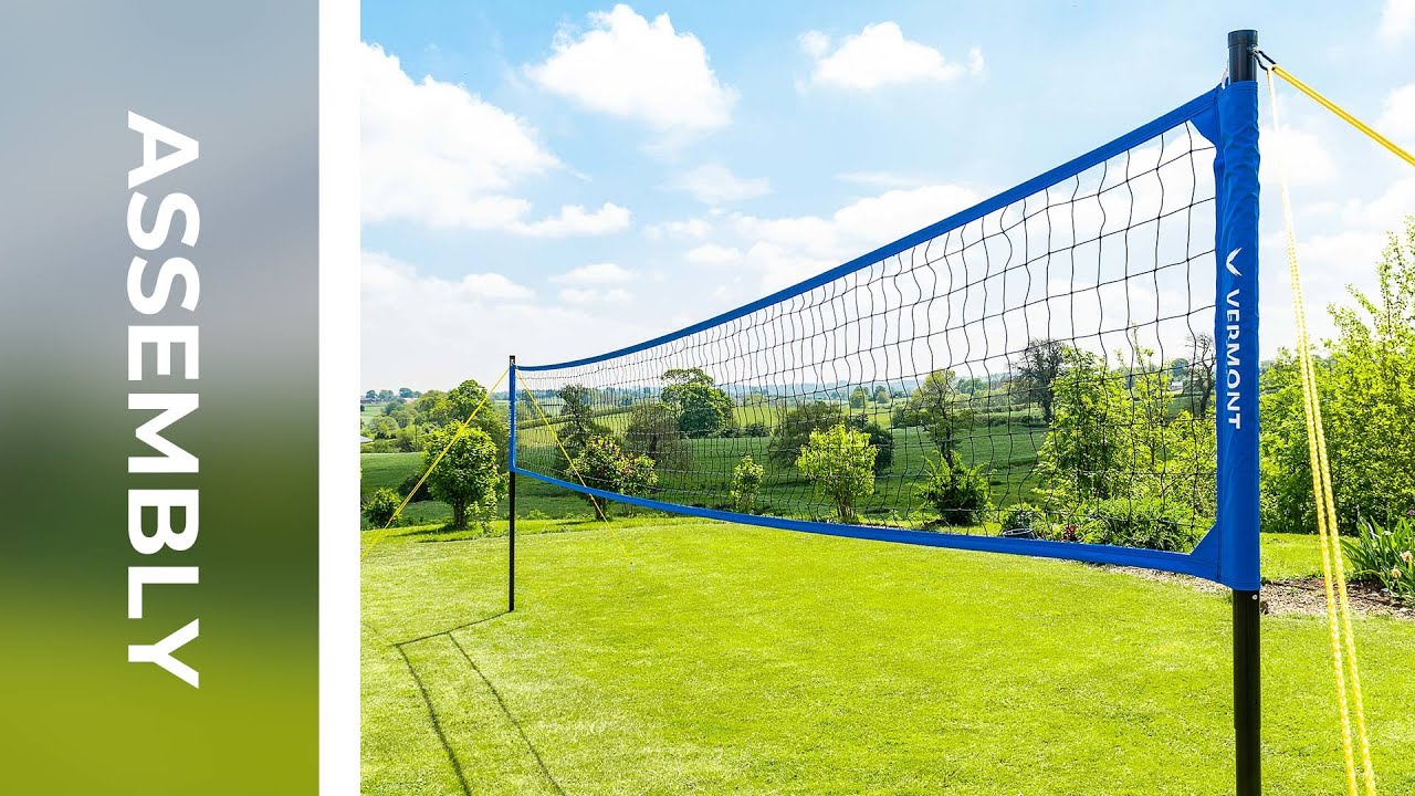 How To: Assemble The Vermont Portable Volleyball Set | Net World Sports