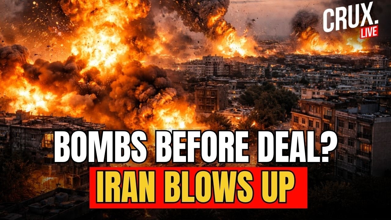 LIVE | Blasts In Iran After US 'Downs' IRGC Drones, New Attack Before Deal Signing? | Tehran | Crux