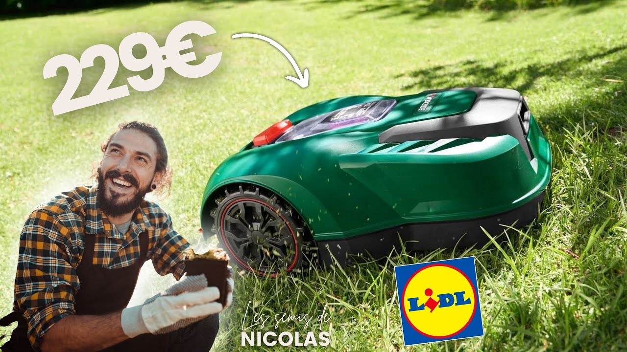 Robot Tondeuse Lidl à 229€ : Mon Expérience et Avis Complet + BONUS à la fin 🌱 #parkside