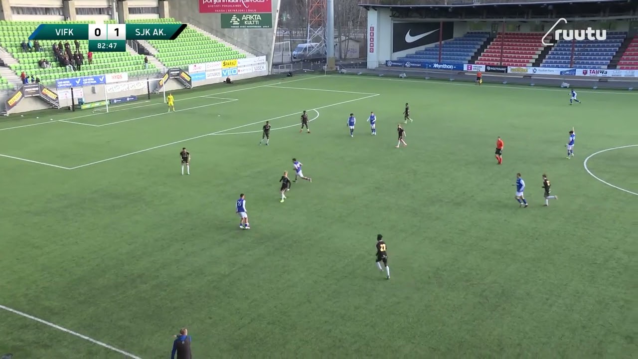 OTTELUKOOSTE | Suomen Cup VIFK-SJK Akatemia 8.5.2024