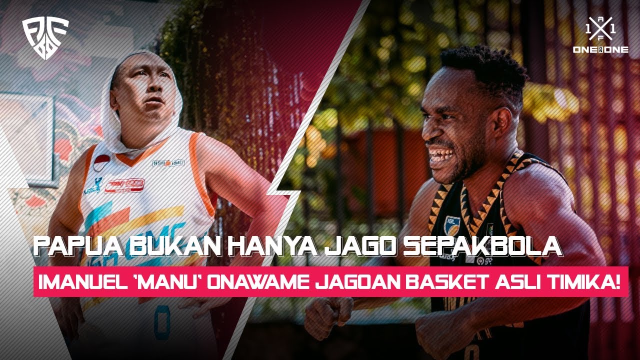 Papua Bukan Hanya Jago Sepakbola. Imanuel 'Manu' Onawame Jagoan Basket Asli Timika!