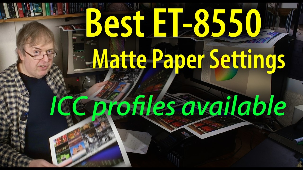 Mastering Matte Photo Paper Prints on Epson ET-8550: Best Settings