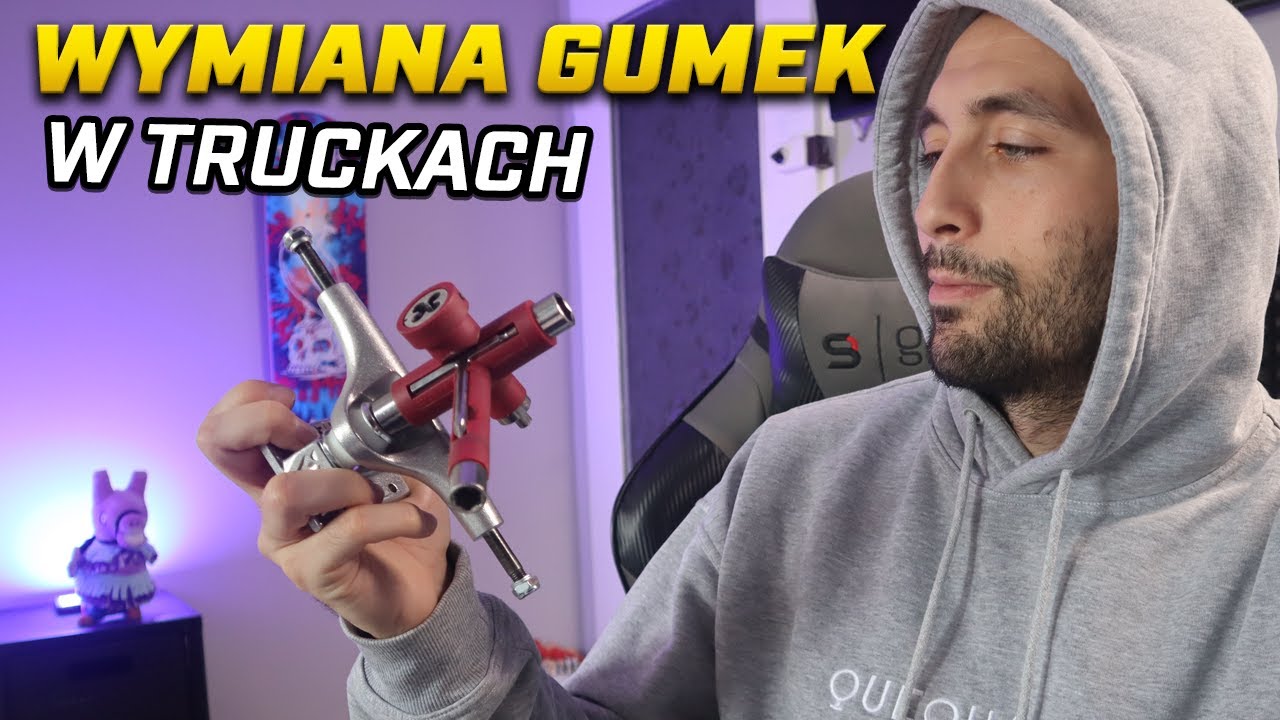 Jak wymienić gumki w truckach z deskorolki? Jakie wybrać?