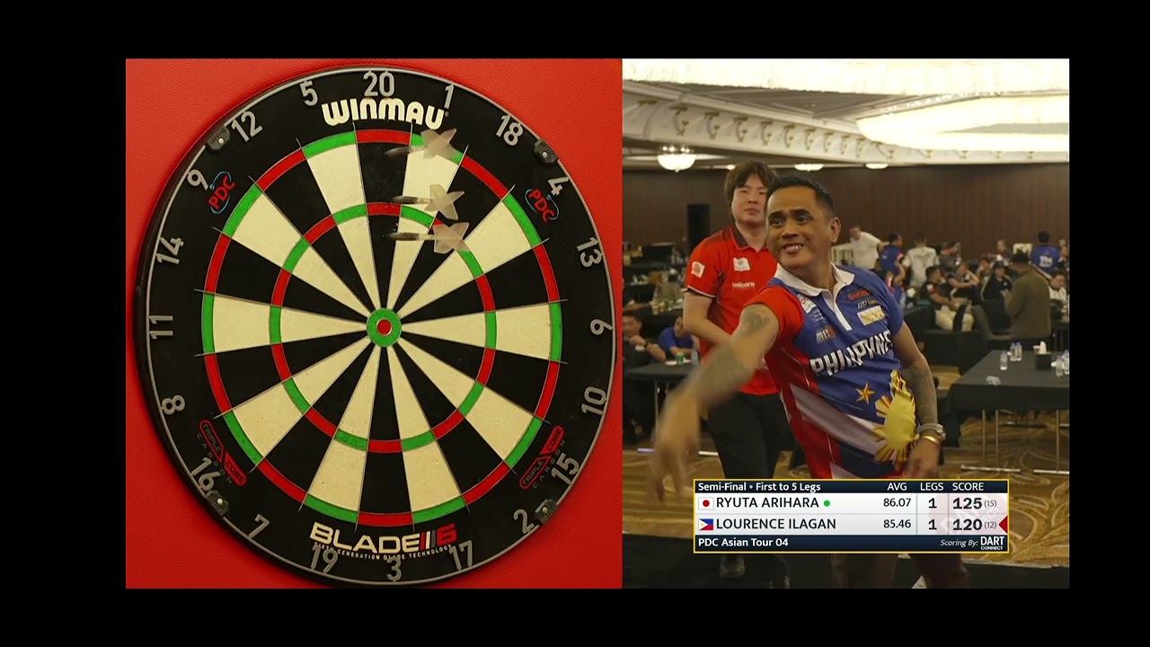 Ryuta Arihara v Lourence Ilagan - PDC Asian Tour 2026 Event 4 - Semi Final
