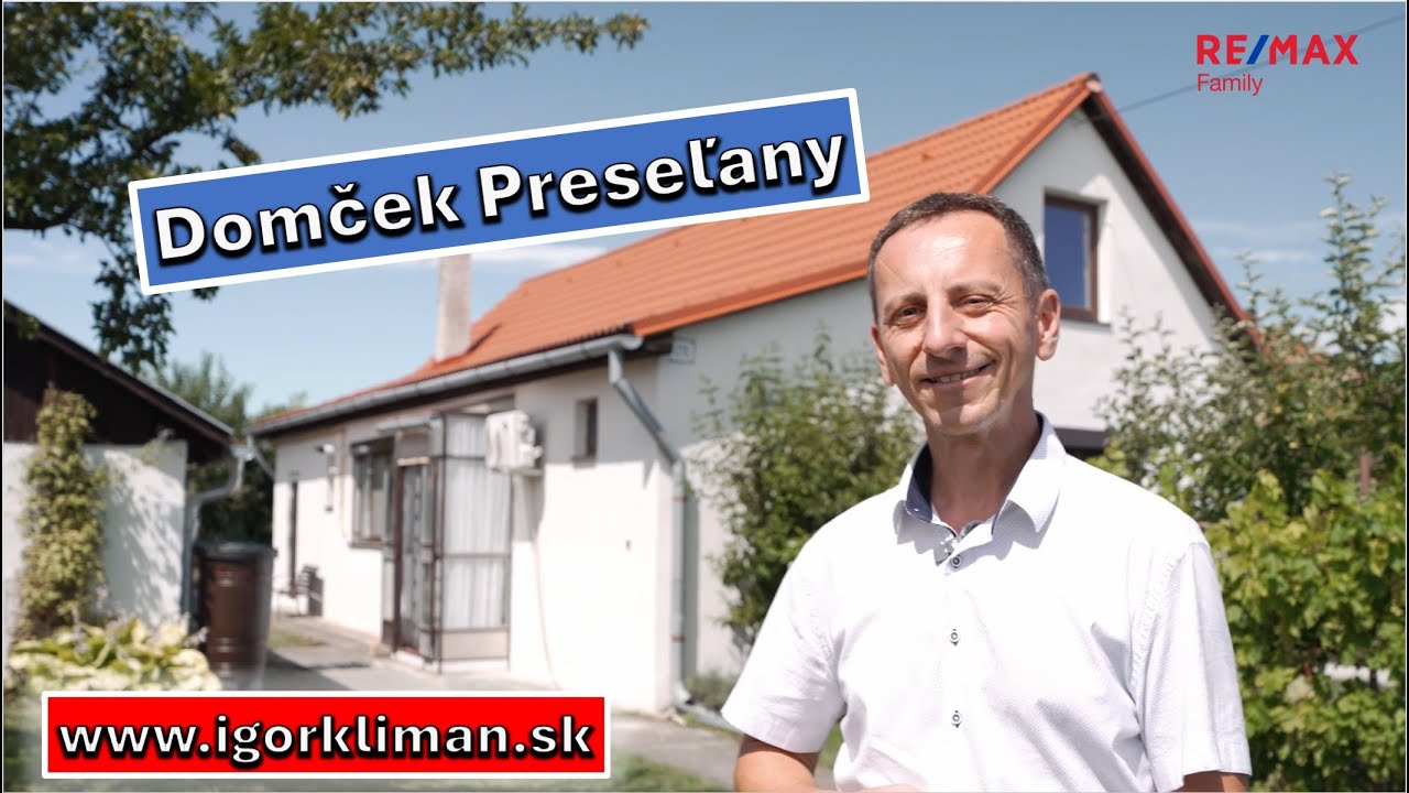 Dom/Chalupa na predaj, Preseľany