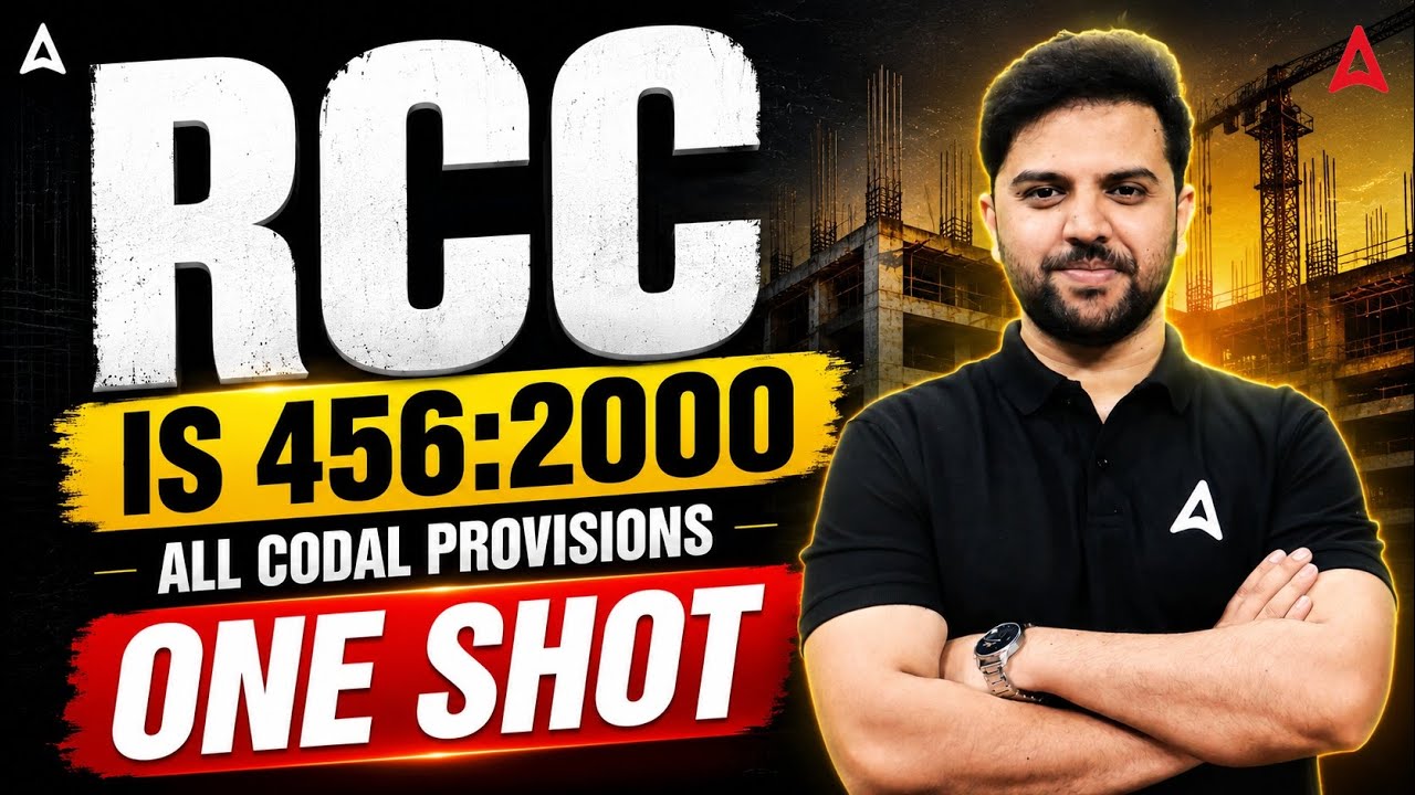 Civil Engineering RCC IS 456:2000 Codal Provisions One Shot | Civil Engineering 2026 By Rehan Sir