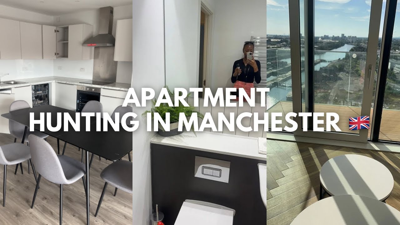 APARTMENT HUNTING || TWO-BEDROOM APARTMENT HUNTING IN MANCHESTER , UNITED KINGDOM 🇬🇧ft colestore 