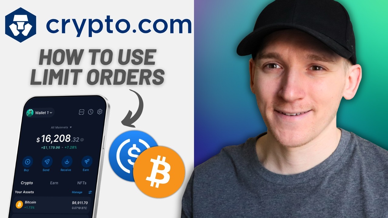 Учебник по лимитным ордерам на Crypto.com (Как пользоваться лимитными ордерами)