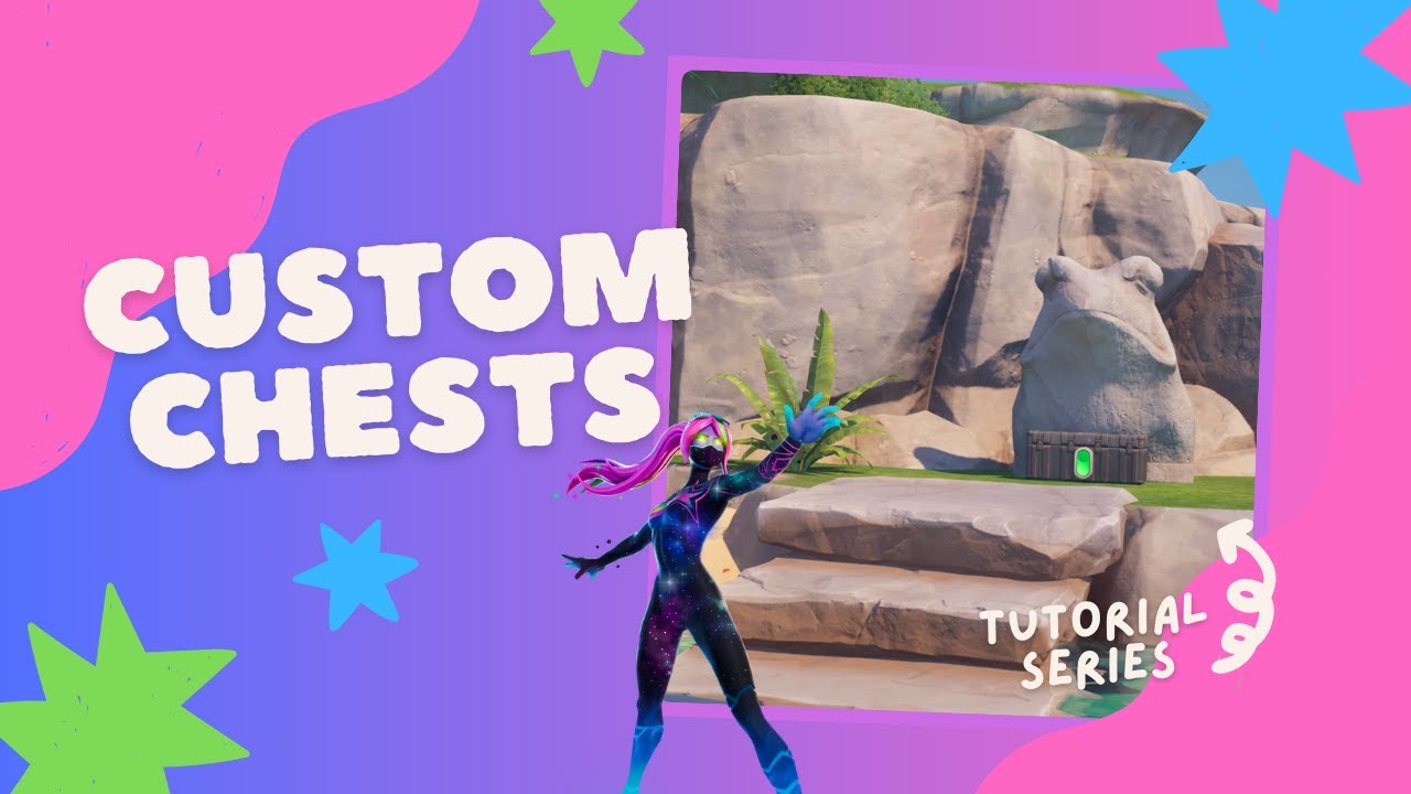 How to make custom chests! In Fortnite Creative | 
