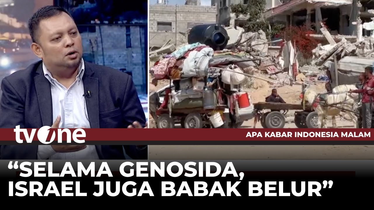 Israel Tuntut Hamas Lucuti Senjata, Pengamat: Mereka Ingin Terus Mencaplok Jalur Gaza | AKIM tvOne