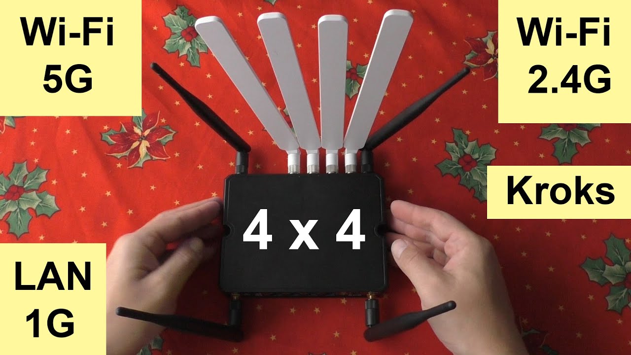 💥 Новинки от Крокс - Гигабит +  Wi-Fi 5G и наконец MIMO 4x4