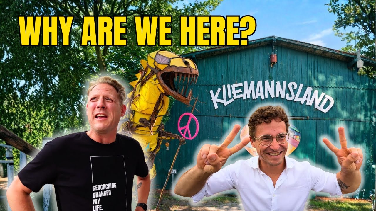 WE FOUND THE PERFECT PLACE TO BE RIDICULOUS and Find a Geocache!
