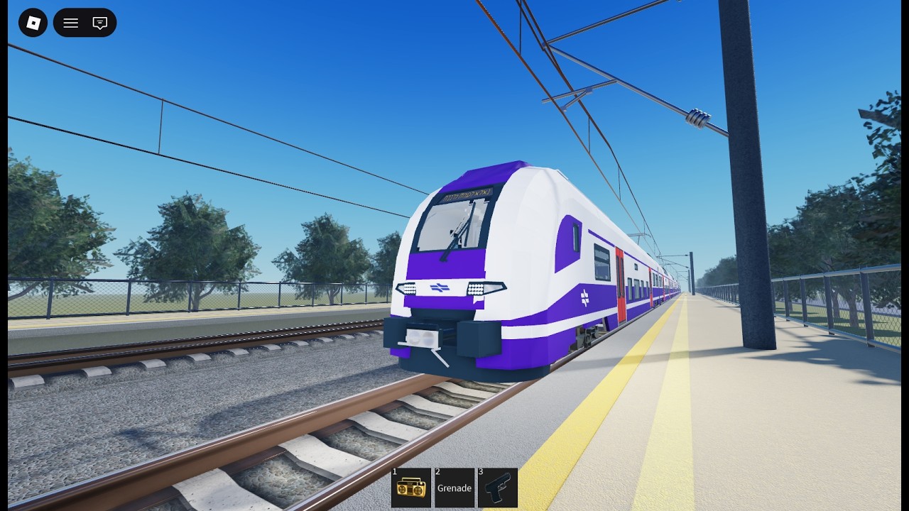 Siemens Desiro HC in Israel in Roblox