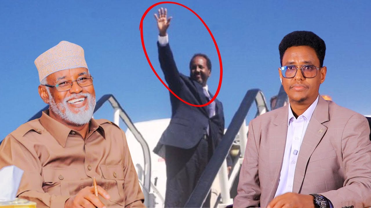 Xasan Sheekh oo Kismaayo Isaga tagay Iyo Qofka Guusha Jooga Ahmed Madoobe Iyo Hassan Sh Mohamoud.