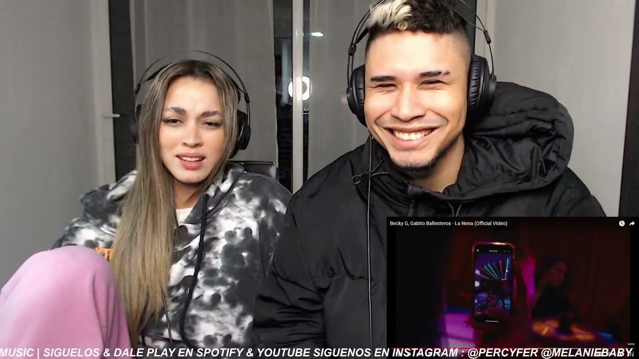 La Nena (Official Video) Becky G, Gabito Ballesteros ( Reacción | Opinión )