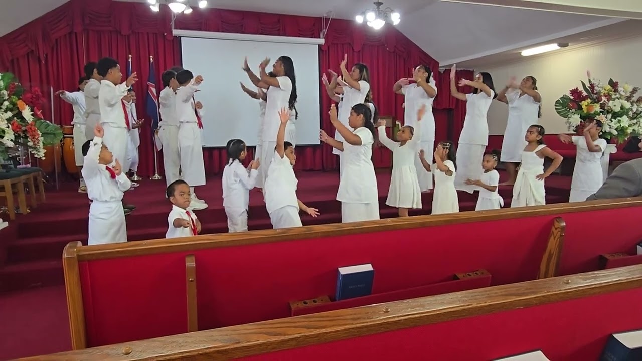 Temple of Hope Youth. White Sunday 2024 - Samoan Song.