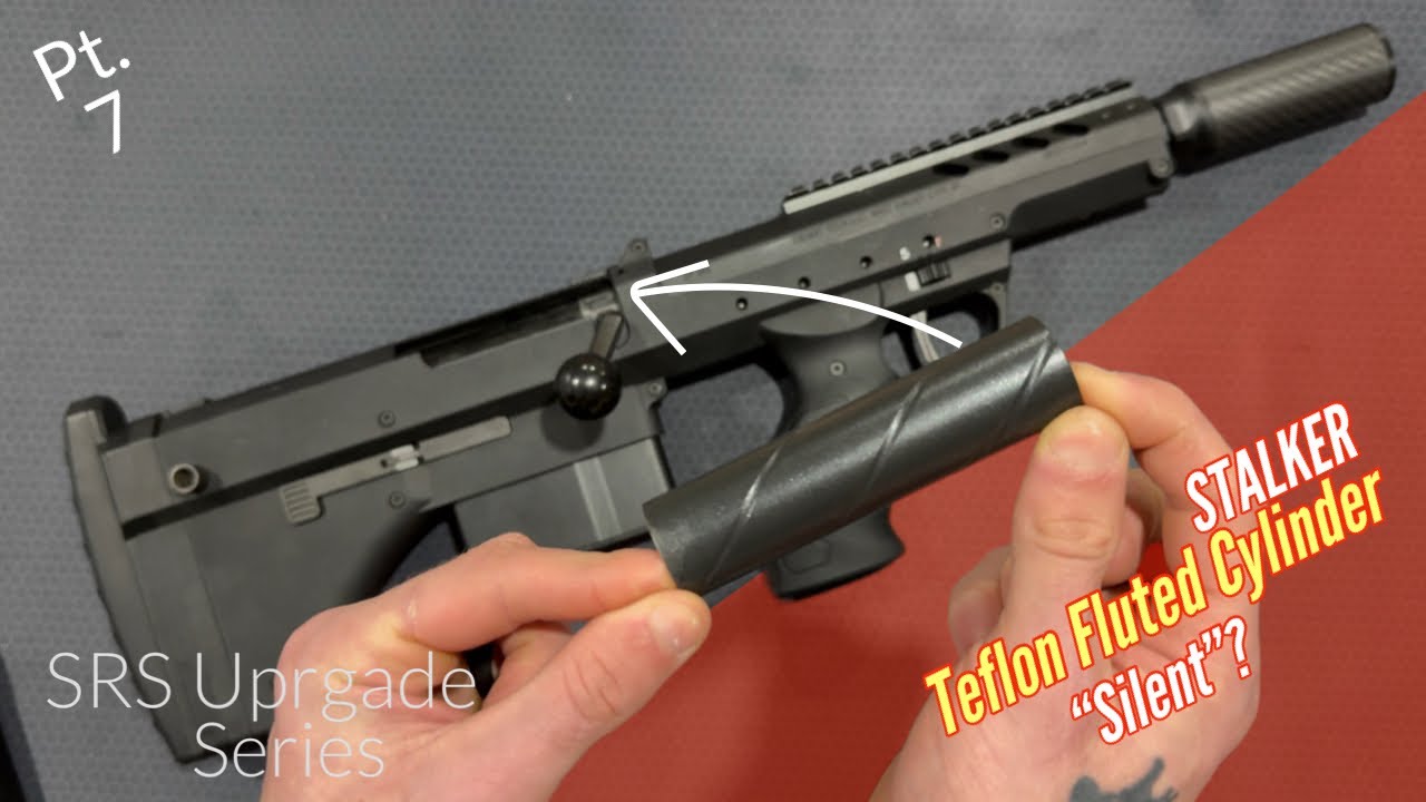 Silverback SRS Upgrade Series Pt. 7 (STALKER “Silent” Teflon Fluted Cylinder)