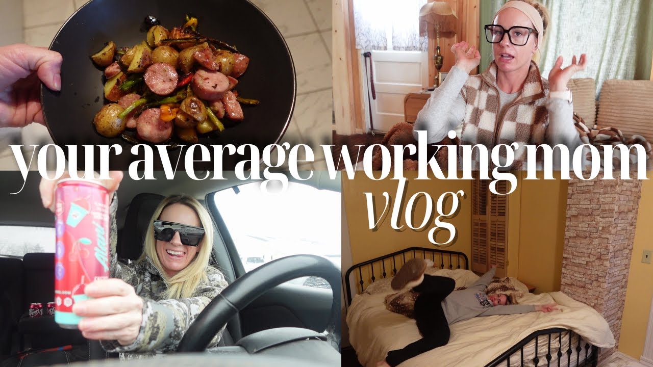 AVERAGE WORKING MOM VLOG | WORK HOME + REPEAT | REAL LIFE | NOT 
