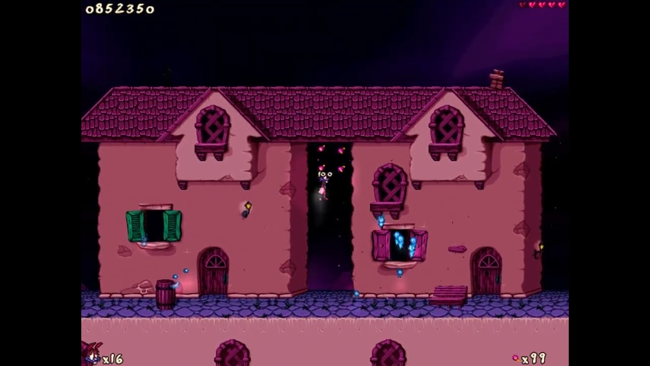 SteFan Play's - Jazz Jackrabbit 2 Advance Edition - Colony Level (Spaz) (HD & 60FPS)